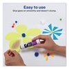 Avery Permanent Glue Stic, 1.27 oz, Applies Purple, Dries Clear 00226